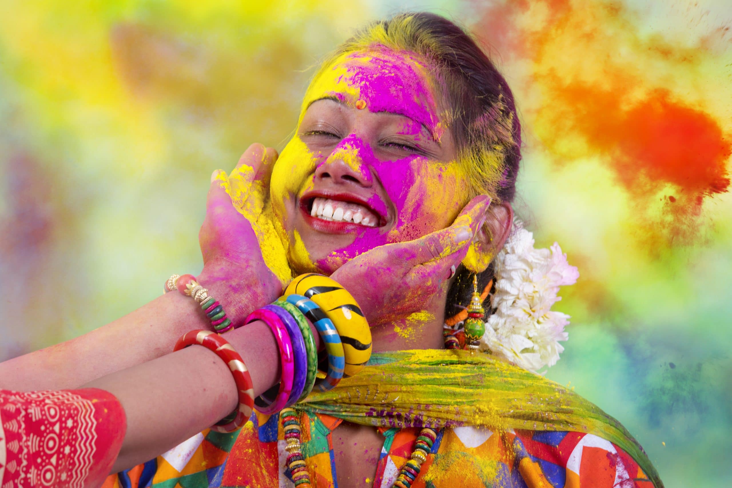 Farben And Frühling 19 Bunte Bilder Vom Holi Festival In Indien